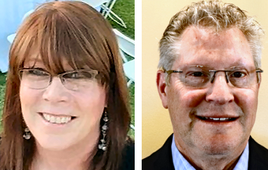 Maria Laing and Roger Nadel